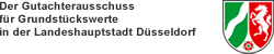 Logo: Der Gutachterausschuss für Grundstückswerte in der Landeshauptstadt Düsseldorf